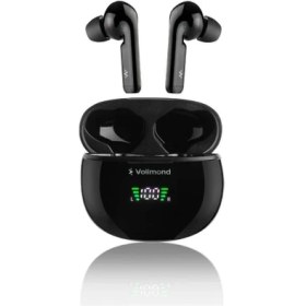 Resim Vollmond VL101PRO Bluetooth 5.3 Ipx6 Tws Kablosuz Kulaklık Siyah 