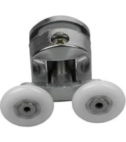 Resim Duşakabin Tekerlek Seti Metal Gövde 22MM Teker Çaplı Rulmanlı Orijinal Takım 