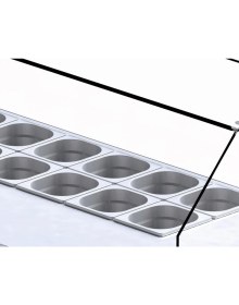 Resim Galleyz Krep & Sandviç Buzdolabı - 4 Kapılı - 250X70X133 cm 