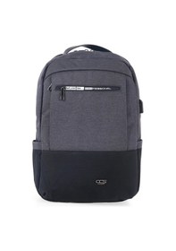 Resim Ççs 51481 Laptop Bölmeli Çekçek Askılıklı Ter Önleyicili Koyu Gri Sırt Çantası Gri 