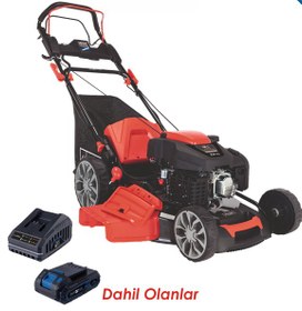 Resim Scheppach MS225-56E Benzinli Çim Biçme Makinesi 