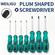 Resim 1/2/4/11 adet WEILIGU Torx uç seti Altı köşeli çiçek desenleri Tornavida Güvenlik torx t5t6t7t8t9t10t15t20t25t27t30 
