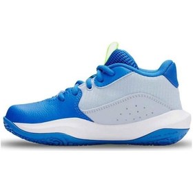 Resim Under Armour Ps Lockdown 7 Çocuk Basketbol Ayakkabısı 3028514-453 Mavi 