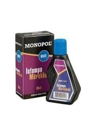 Resim Monopol Istampa Mürekkebi 30 Ml Mavi 12 Adet 