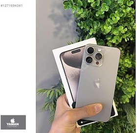 Resim Apple iPhone 15 Pro Max İkinci El YD | 256 GB | Natürel Titanyum 