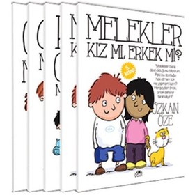 Resim Küçüklerin Büyük Soruları Seti - 5 Kitap Takım - Özkan Öze - Uğurböceği 