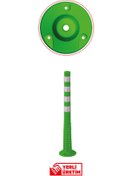 Resim Evelux 22036 UB R TPU-TPE S Şerit Ayırıcı Esnek Delinatör (100 cm x 80 mm) Yeşil 