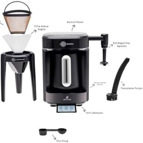 Resim Karaca Hatır Barista Türk Kahve Makinesi, Pearl White 