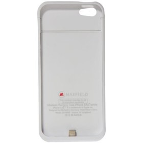 Resim maxfield Kablosuz Şarj Alıcı Kılıf - Iphone 5/5s Uyumlu - Beyaz 