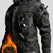 Resim Erkekler için Ağır Hizmet Tipi Arktik Peluş Kışlık Mont - Tam Fermuarlı Kapüşonlu Ceket, Taktik MOLLE Sistemi Benzer Cepler, Çamaşır Makinesinde Yıkanabilir, Erkek Kışlık Ceketler ve Montlar, Erkekler için kışlık montlar, Erkekler için kışlık ceketler, Erkekler için kışlık giysiler, Erkek Kışlık Mont, Erkekler İçin Kışlık Ceketler, Erkek Kışlık Giysiler, Erkekler için kışlık palto, Erkek Kar Ekipmanı, Erkek Yürüyüş Pantolonu, Erkek Termal Takım Elbiseler, Erkek Kar Kıyafeti, 