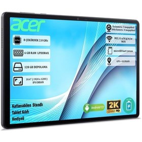 Resim Acer Iconia Tab P10 NT.LG1EY.001 6 GB 128 GB 10.4" Tablet 