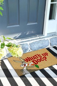 Resim Whats Up Kapı Önü Paspası Dekoratif Kapı Paspası Dış Mekân Paspas Ev İçi Paspası 45x70cm 