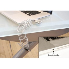 Resim Master Lock Şifreli Notebook Bilgisayar Kilidi 