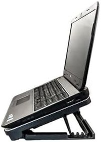 Resim N99 Laptop Notebook Soğutucu 2 Fan 2 Usbli Standlı Yüksek Kademe Ayarlı Masa Üstü Soğutucu Fan 
