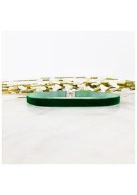 Resim Yeşil Renk Kadife Choker Kolye Çok renkli 