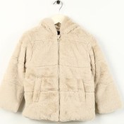 Resim Name İt Krem Kız Bebek Mont NMFMOSA FAKE FUR JACKET W HOOD PB 