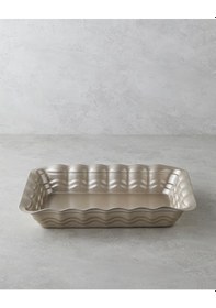 Resim English Home Patisserie Prince Karbon Çelik Dikdörtgen Fırın Kabı 38x27 Cm Şampanya Şampanya 