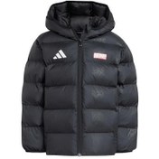 Resim adidas Marvel Spider-Man Çocuk Mont Siyah 