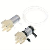 Resim 1 SET Diyafram Pompası DC 12V Elektrikli Kendinden Emişli Su Borusu R385/R365 Su Soğutma Pompası 1.5-2L/dak Çay Makinesi, Akvaryum için Su Emme Pompası 