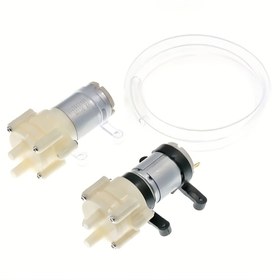Resim 1 SET Diyafram Pompası DC 12V Elektrikli Kendinden Emişli Su Borusu R385/R365 Su Soğutma Pompası 1.5-2L/dak Çay Makinesi, Akvaryum için Su Emme Pompası 