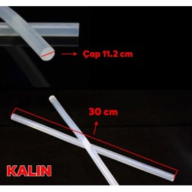 Resim Piton Kalın Mum Silikon 11.2 mm Sıcak Silikon Çubuğu Mum 1 kg 