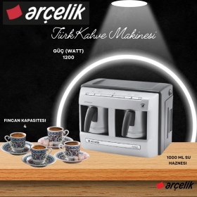 Resim Arçelik K 3170 70.yıl Türk Kahve Makinesi 