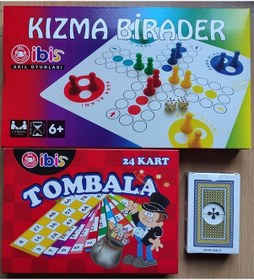 Resim Tombala - Kızma Birader - İskambil Kağıdı 