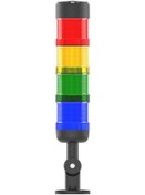 Resim Mesan Ø66 4 Kat Modüler Işıklı Kolon Multi Led Buzzer Devrilme Aparatlı 110-220vac Ms 82641.1.3.2.5.110-220vac 