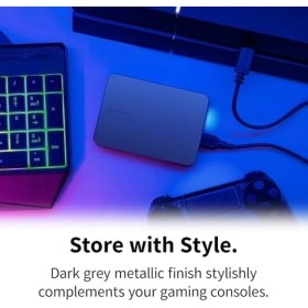Resim Storemax Canvio Gaming 1tb Taşınabilir Harici Sabit Disk, USB 3.2, Play Station ve Xbox Için, Siyah (HDTX210EK3AA) 