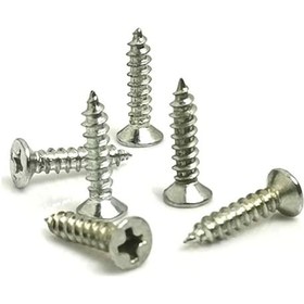 Resim Klips, Menteşe, Ayak, Ağaç, Sunta Vidası 2,2x13 Mm - Nikel 1000 Adet Tdrtr 