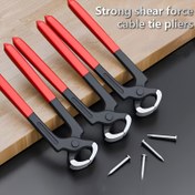 Resim Kırmızı Kauçuk Saplı Profesyonel Çok Fonksiyonlu Tornavida - Ahşap İşleme, Lastik Tamiri, Ayakkabı Düzenleme ve Çivi Çıkarma için İdeal - Dayanıklı Metal Yapı, İnce Kesim ve Tel Sıkma, Ev, İnşaat, Ayakkabı Tamiri ve Lastik Bakımı için Mükemmel, Çivi Çıkarma Aracı | İnce Kesim Tornavida | Dayanıklı Araç Tasarımı 