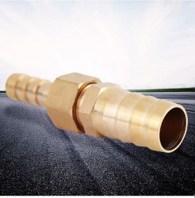 Resim Wezone Messing Boru Bağlantı Elemanı, Farklı Çaplı Boruları Hızlı Bağlar 8-16mm , Dayanıklı Ve Kolay Kurulum 