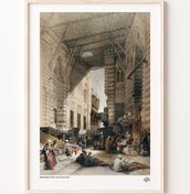 Resim Kahire İpekçiler Çarşısı, Poster 