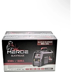 Resim Merde Kaynak Mma 210A Profesyonel Inverter Kaynak Makinesi 210 Amper 220V 