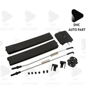 Resim VOLKSWAGEN VW T5 T6 için Yan Sürgülü Cam Tamir Seti 