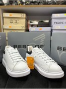 Resim Best Of B-150 BEYAZ-SİYAH ERKEK SPOR AYAKKABI 