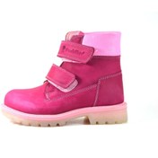 Resim Toddler T.1021 Hakiki Yağlı Deri Fuşya Kız Çocuk Bot 