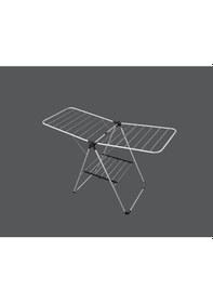 Resim Alya Homes Ahdry1452 Butterfly Alüminyum Çamaşır Kurutmalık Gri 