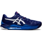 Resim Asics Gel Resolution 8 Koyu Mavi Erkek Tenis Ayakkabısı Asics