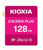 Resim Kioxia Exceria Plus LNPL1M128GG4 128 GB SD UHS-1 Hafıza Kartı | Kioxia Kioxia