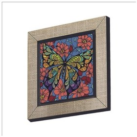 Resim Kelebek Baskılı Mdf Magnet 7x7 316 