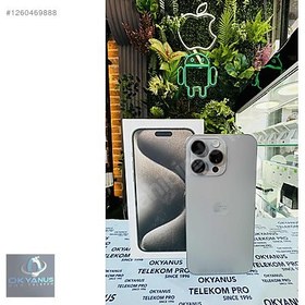 Resim Apple iPhone 15 Pro Max İkinci El YD | 256 GB | Natürel Titanyum 