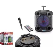 Resim Kımıso QS1295 12 Taşınabilir Karaoke Bluetooth Hoparlör 