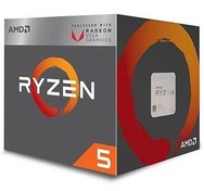 Resim Amd Ryzen 5 2400G 3,6 Ghz Radeon Vega 11 Apu Soket Am4 + Wraith Stealth Cooler 