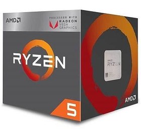 Resim Amd Ryzen 5 2400G 3,6 Ghz Radeon Vega 11 Apu Soket Am4 + Wraith Stealth Cooler 