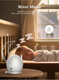 Resim Blic Blm-34 4.3 Ekranlı Kablosuz Ip Bebek Kamerası - Gece Görüşü 