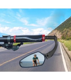 Resim Rectus Bisiklet Ayna E-Bıke Ayna 360°DÖNER Başlı Çok Fonksiyonlu 