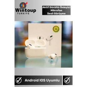 Resim Android Uyumlu Anc Bluetooth Kulaklık Tws Şeffaf Mod & Aktif Gürültü Önleyici 