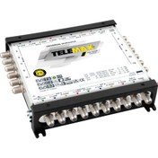 Resim Telemax MV-1012P Sonlu ve Kaskatlı 12 Çıkışlı Santral Multiswitch Adaptör 