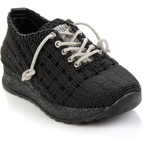 Resim Bambi Siyah Kadın Sneaker K01220051716 